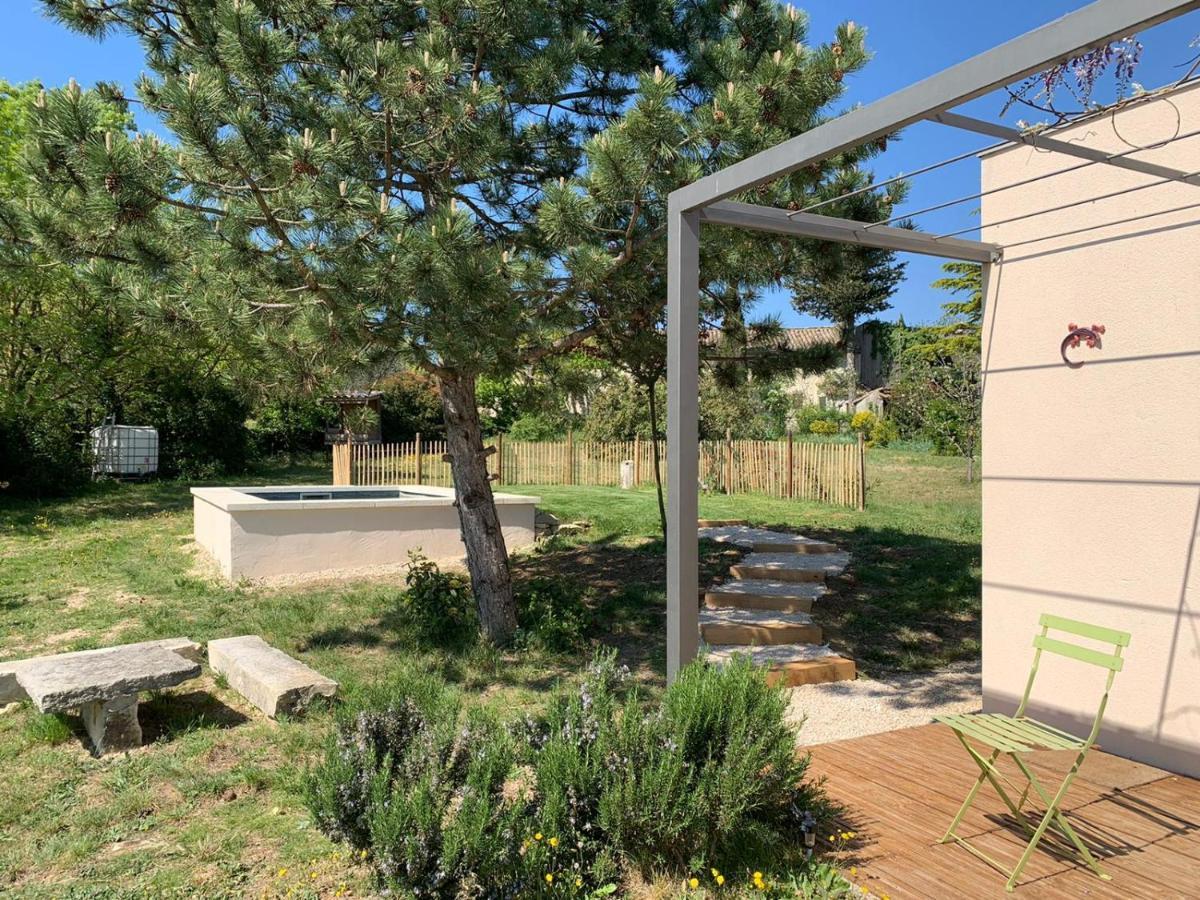Le Cube Des Garrigues Villa Vallerargues Exterior photo