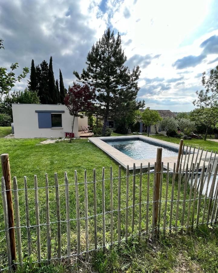Le Cube Des Garrigues Villa Vallerargues Exterior photo